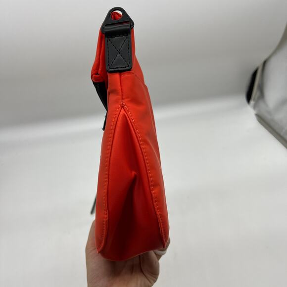 IHKWIP Foldover Saddle Crossbody with RFID Card Holder Blood Orange - Picture 11 of 16